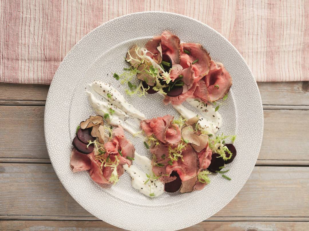 Roast Beef Carpaccio Recipe | Gordon Ramsay Recipes
