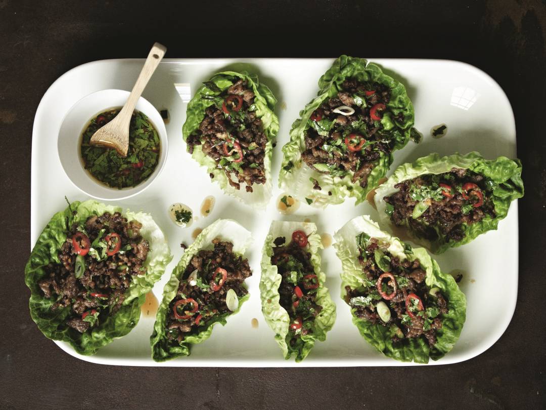 Asian Fried Minced Beef Cups 132