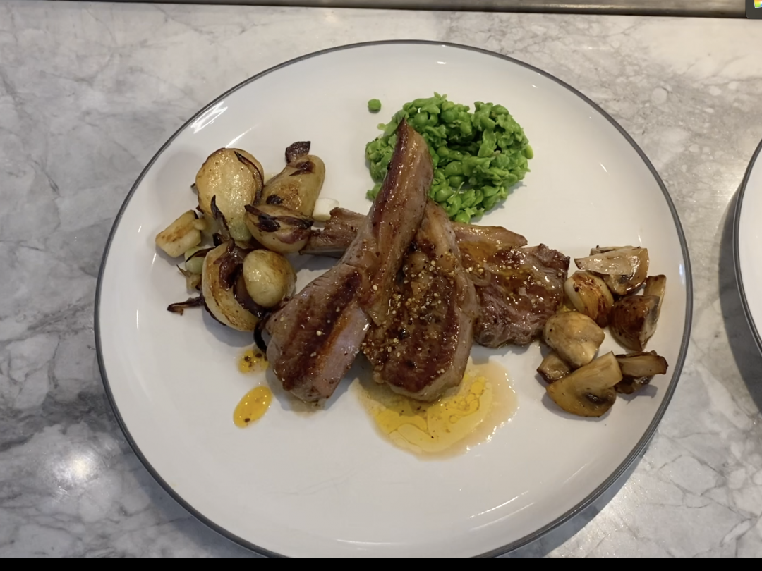 20-Minute Garlic Butter Lamb Chops