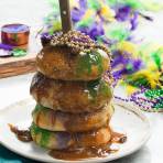 Mini King Cake Stack with Maple Pecan Glaze » Gordon Ramsay.com