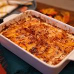Potato and Butternut Squash Gratin with Crispy Shallots » Gordon Ramsay.com
