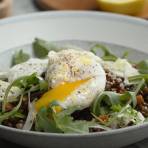 Warm French Lentils with Labneh, Poached Egg and Crunchy Salad » Gordon Ramsay.com