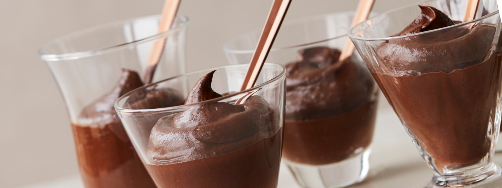 Chocolate and avocado mousse
