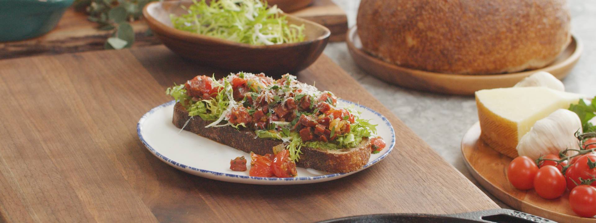 Chorizo Toast