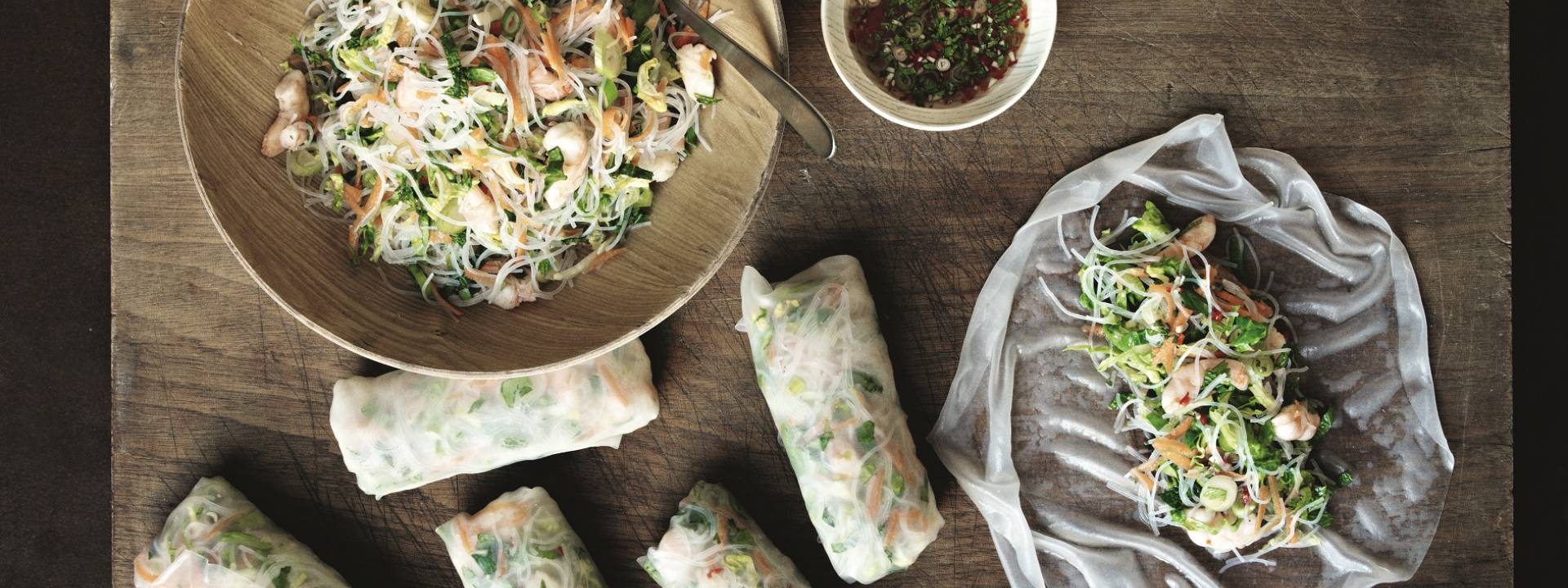 Vietnemesse summer rolls