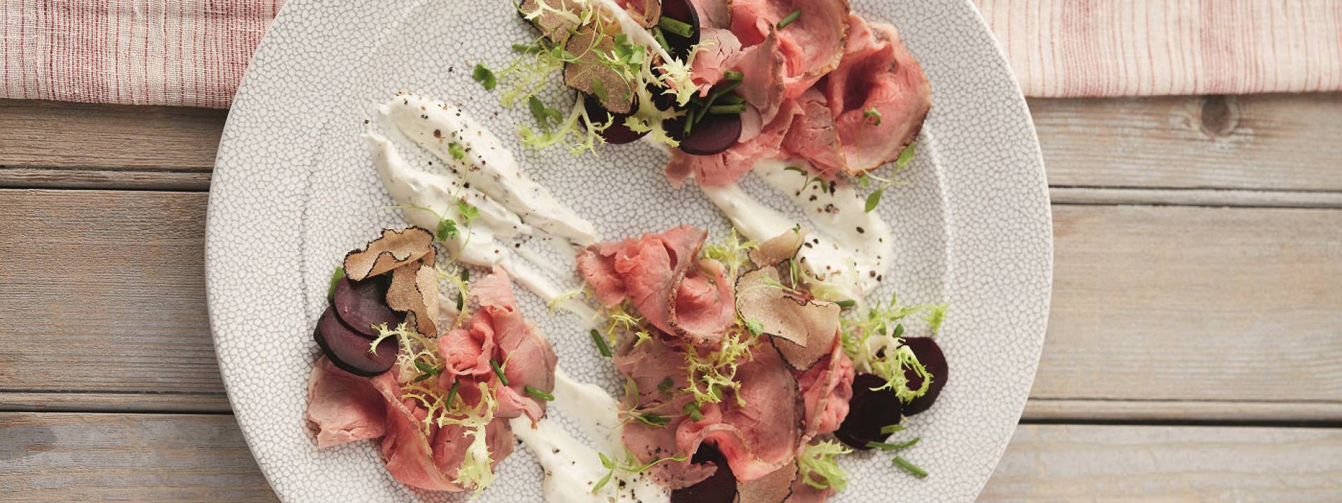 Roast Beef Carpaccio